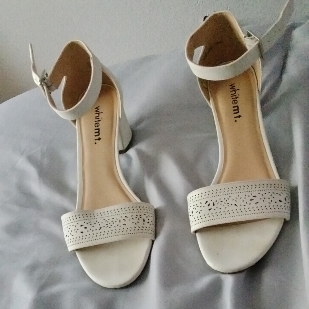 White heels